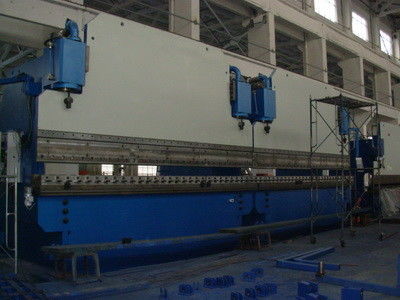دستگاه خم کننده لوله فولادی 16 میلی متری CNC Tandem Press Brake Q345 ورق فولادی فرآیند لوله