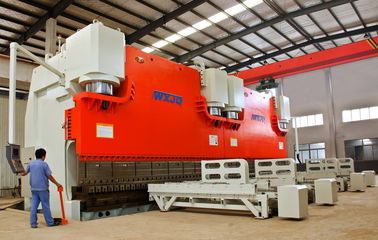 خرید برقی 380V / 50hz ستون سنگین قطب همگام خم CNC ترمز فشار تاندمی online manufacture