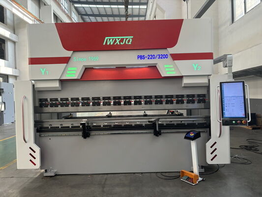 خرید دستگاه پرس بریک هیدرولیک CNC با کیفیت بالا 200 تن طول خمش 3200 میلی متر online manufacture