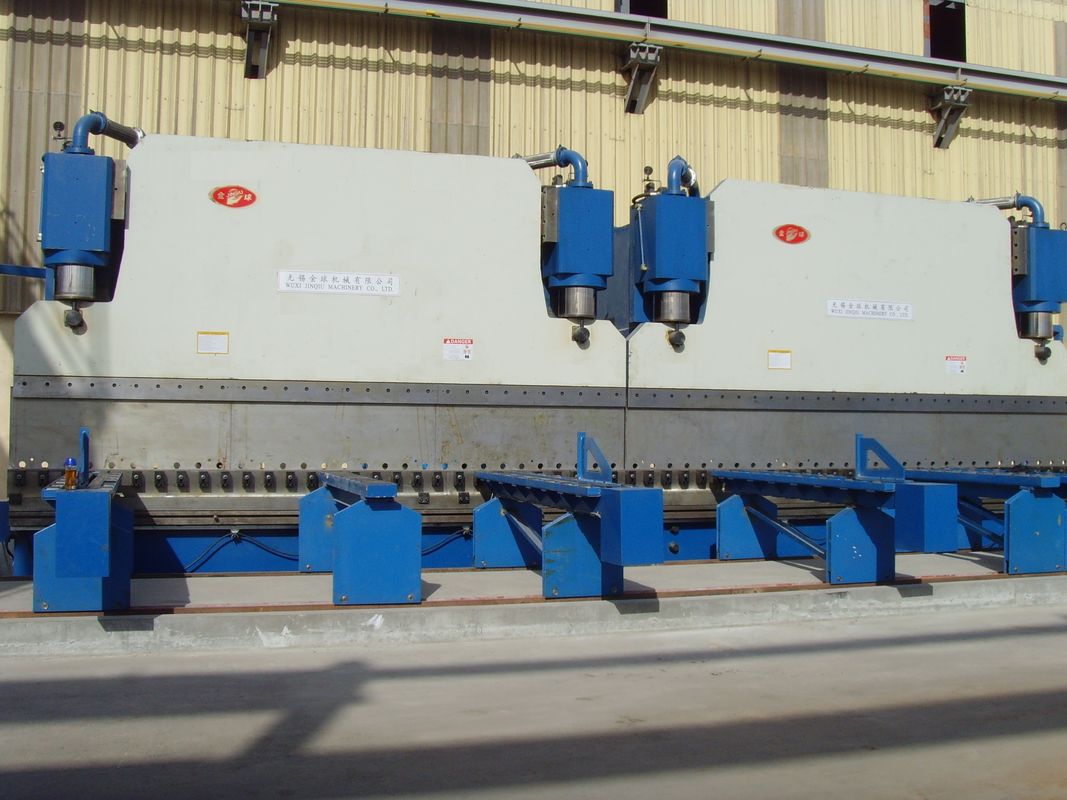 3500 تن CNC هیدرولیک Tandem فشار ترمز حداکثر زاویه خم شدن 30-180 درجه
