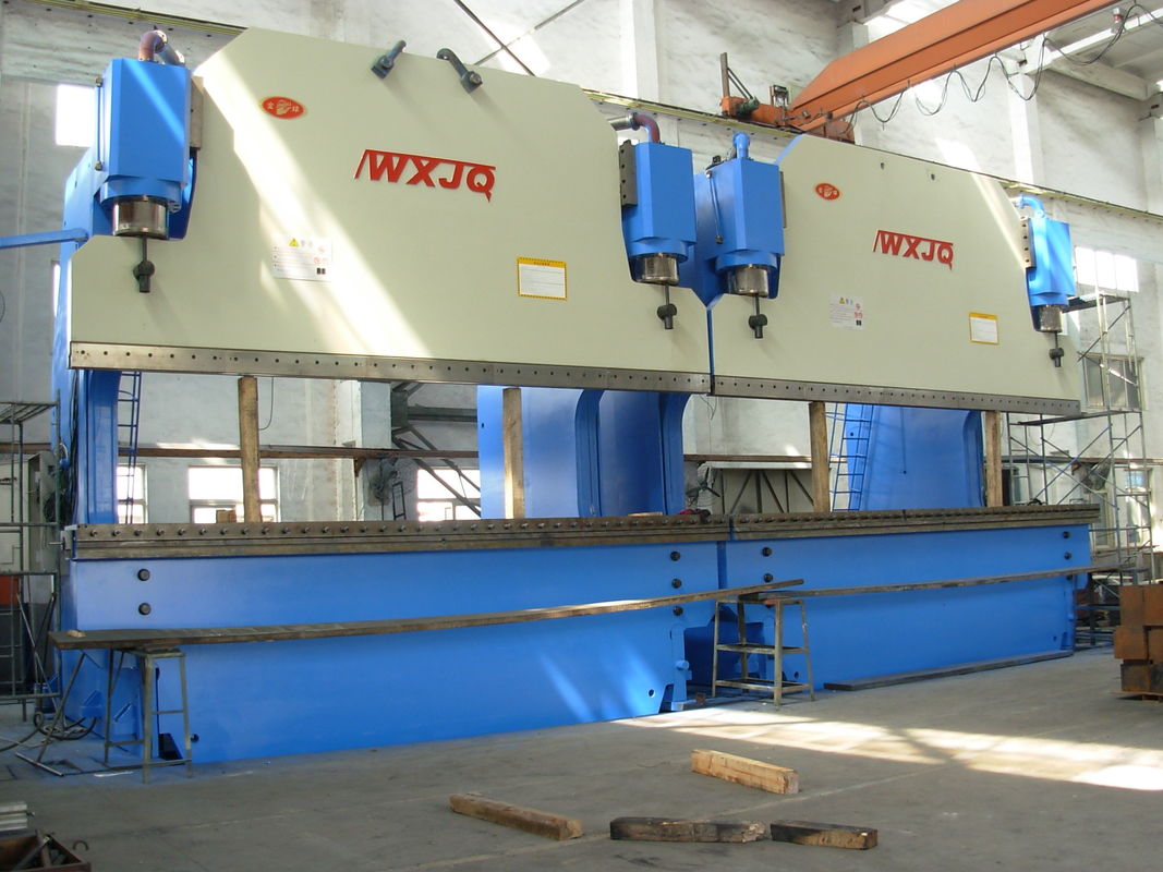 3500 تن CNC هیدرولیک Tandem فشار ترمز حداکثر زاویه خم شدن 30-180 درجه