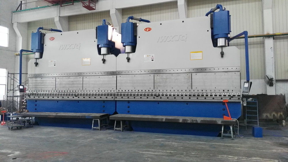 1600 تن CNC هیدرولیک Tandem فشار ترمز حداکثر ضخامت خم 20mm فولاد خفیف