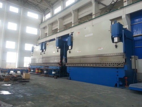 14 متر طول CNC هیدرولیک Tadem فشار ترمز1300 تن فشار خم کردن فولاد U