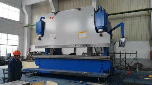 400T نیروی سنگین فشار هیدرولیک ترمز 7m طول ضخامت 8mm ورق فلزی خم